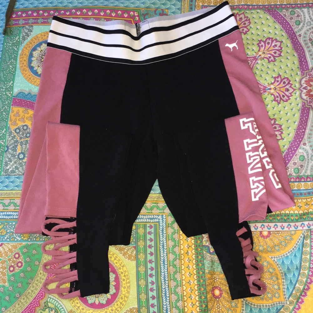 Pink VS leggings